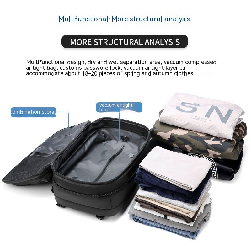 Stylish and Spacious Travel Backpack for Men: The Ultimate Business and Computer Bag