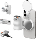 Elevate Your Selfie Game with the Magnetic Phone Camera Grip & C03 Selfie Light Kit - Perfect for iPhone MagSafe & Android!