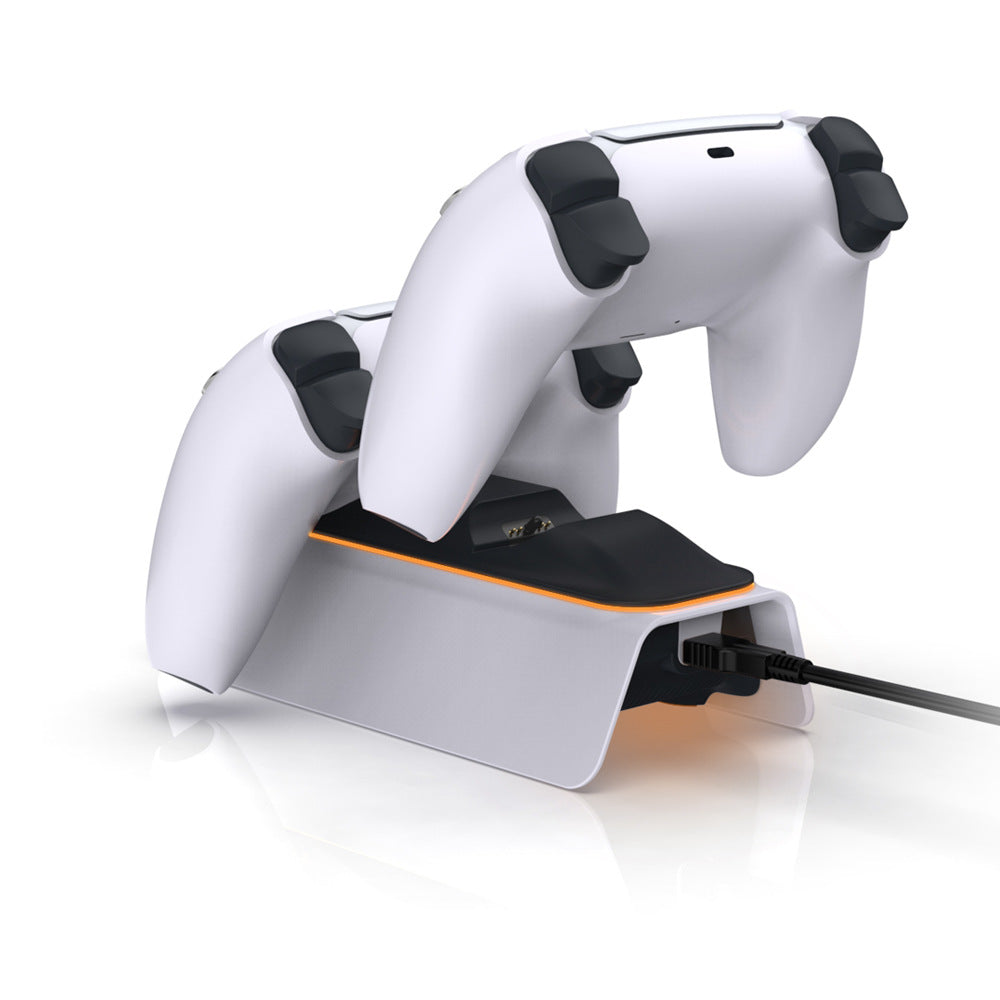 Effortlessly Charge Your PS5 Controllers with Our Dual Wireless Gamepad Charger