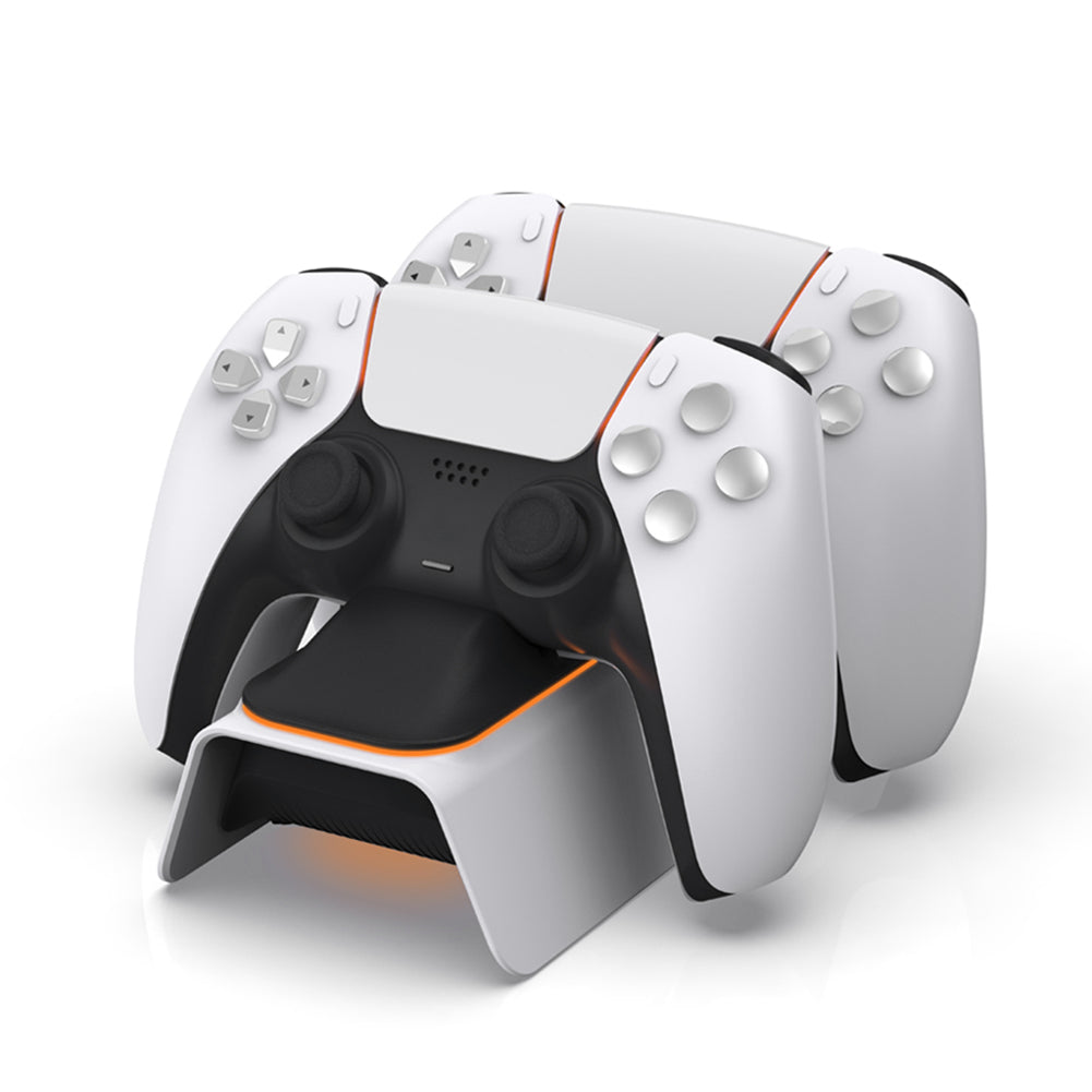 Effortlessly Charge Your PS5 Controllers with Our Dual Wireless Gamepad Charger
