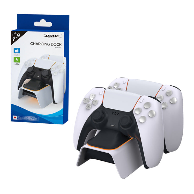 Effortlessly Charge Your PS5 Controllers with Our Dual Wireless Gamepad Charger