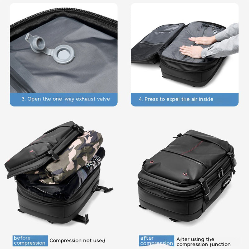 Stylish and Spacious Travel Backpack for Men: The Ultimate Business and Computer Bag