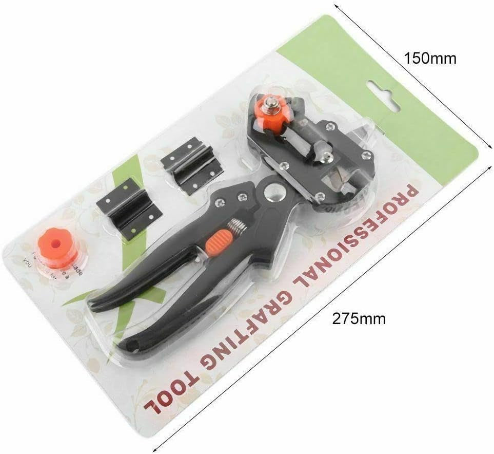 2 in 1 Grafting Tool Pruner Kit Gardening Pruning Tool for Fruit Tree Grafting Branch Trimming Cutting