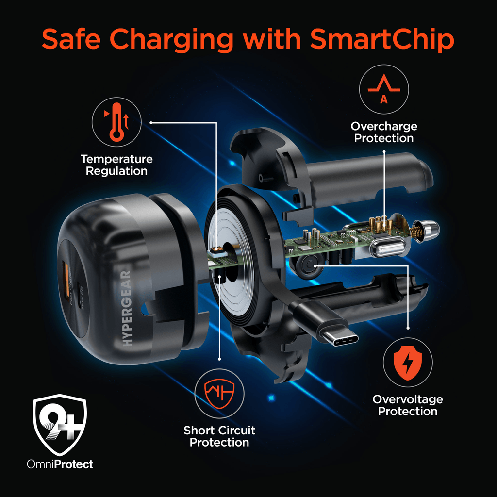 Experience Lightning-Fast Charging with the Hypergear Speedboost 60W Retractable Car Charger